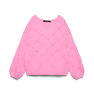 Jersey Punto Calado Rosa