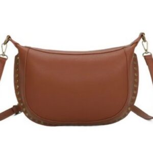 Bolso Tachas Camel