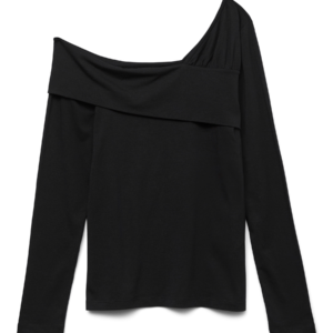 Top Asimétrico Negro