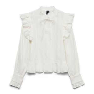 Blusa Blanca Romántica